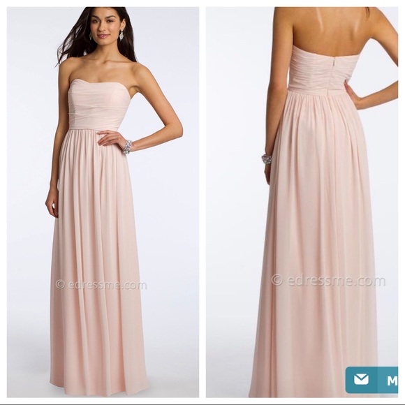 Camille La Vie Dresses & Skirts - Camille La Vie Gown Strapless Dress Pink 14W